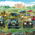 Classic car show -birthday card