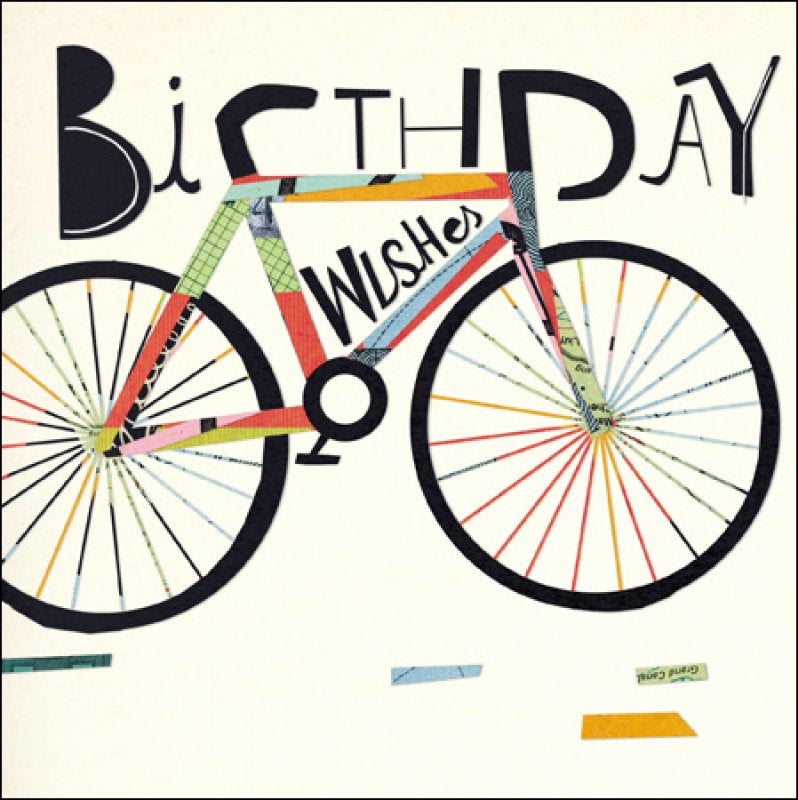 The bike -  Birthday card