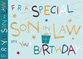 For you Son-in-law - Birthday Card