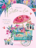 Birthday with love sister-in-Law card