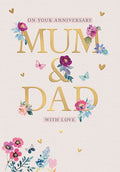 Mum & Dad - Anniversary card