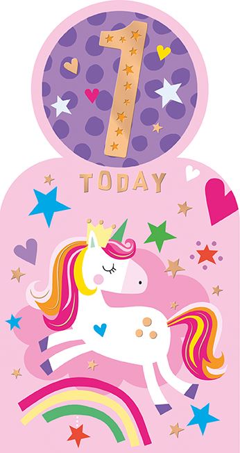 1 Today Birthday card