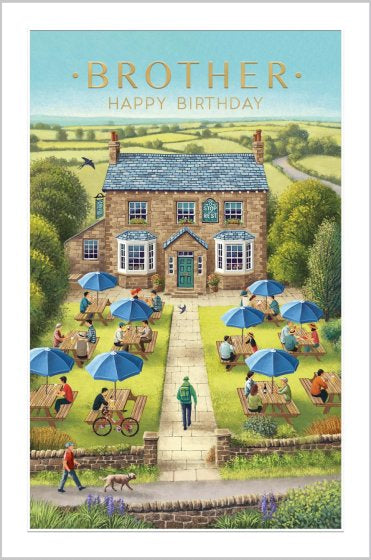 Brother - birthday card