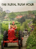Rural rush hour - Cowshed birthday card