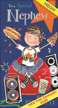 Special Nephew - Jonny Javelin birthday card