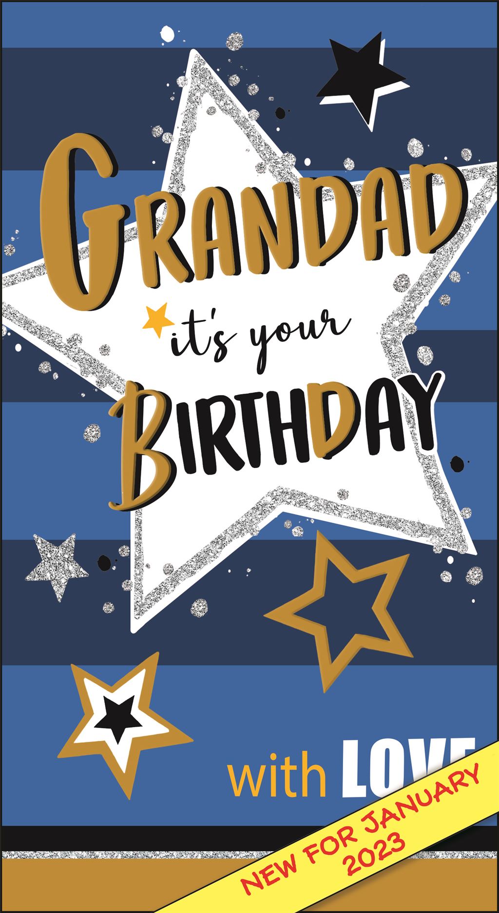 Grandad  - Jonny Javelin birthday card