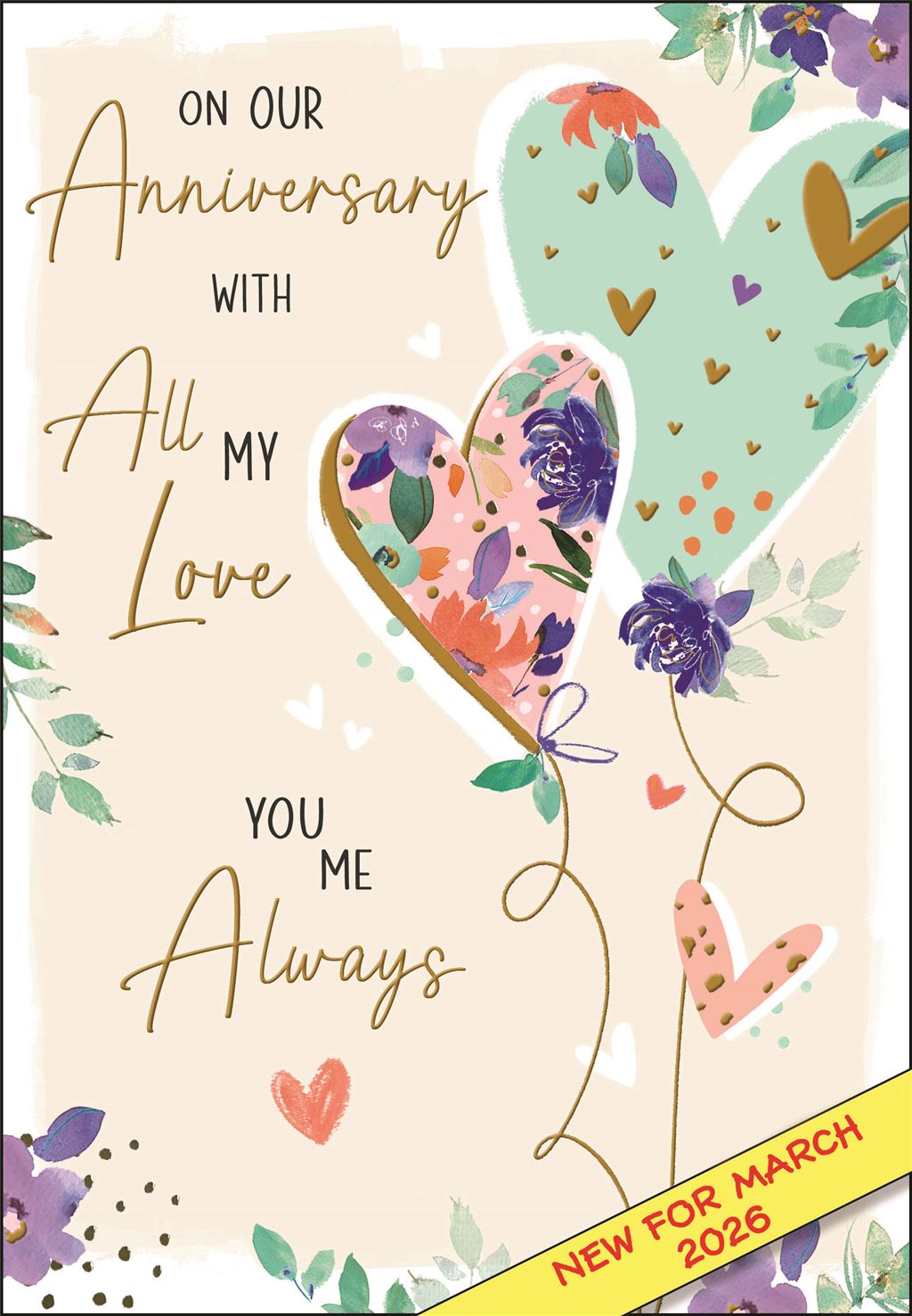 Our Anniversary - Jonny Javelin card