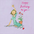 The flowerpot - Quentin Blake birthday card