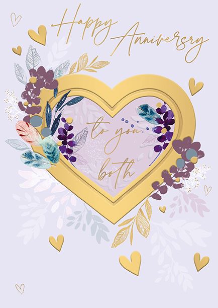 To you both  - Anniversary card