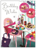 Birthday wishes, cupcakes - Jonny Javelin card