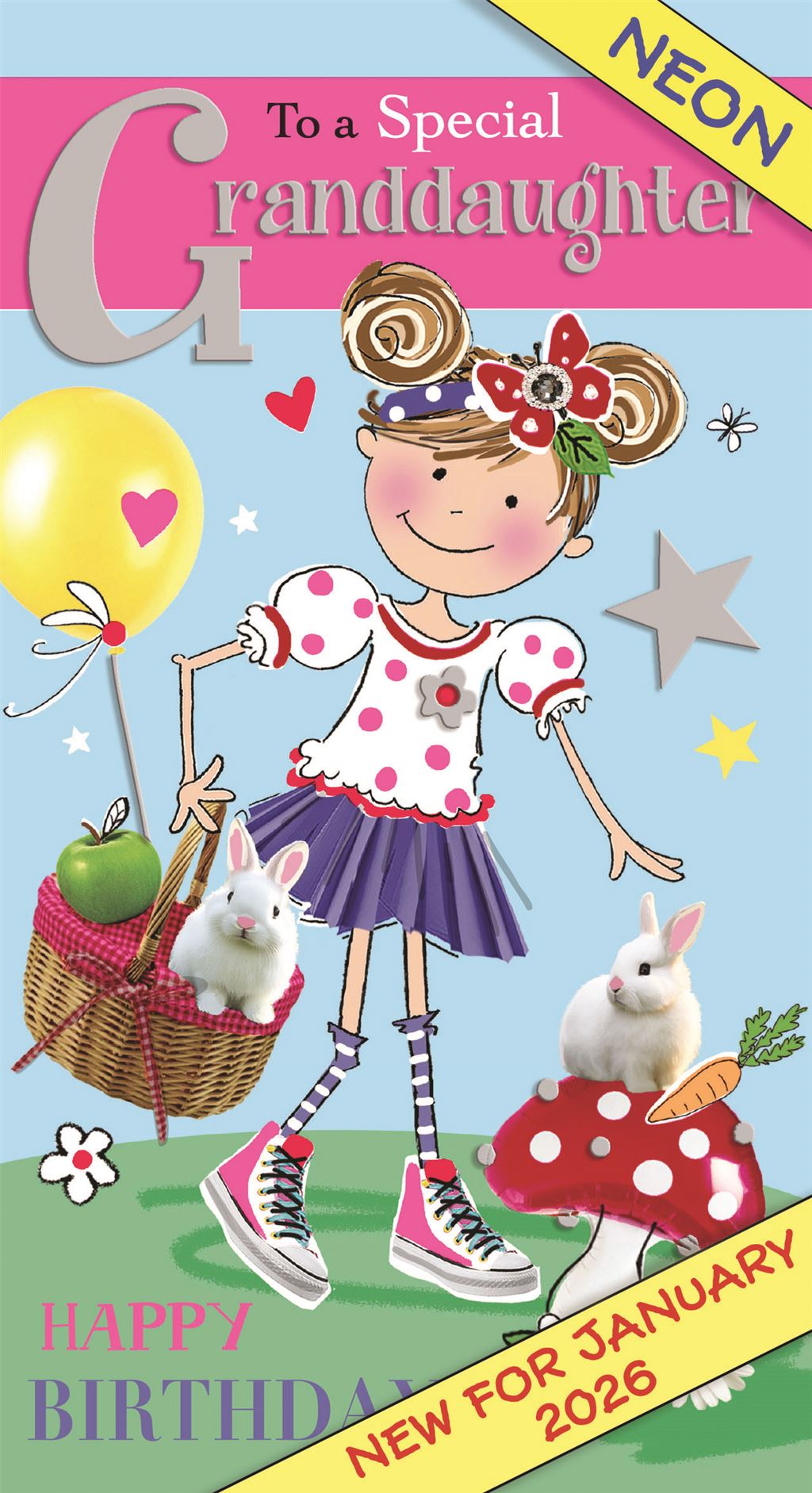 Special Granddaughter, Birthday - Jonny Javelin card