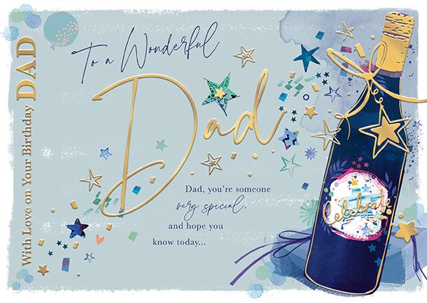 Wonderful Dad - Birthday card