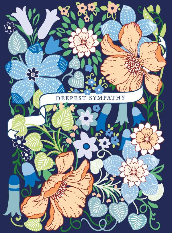 Deepest sympathy card