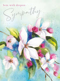 Sent With deepest sympathy card