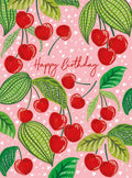 Birthday cherries - birthday card
