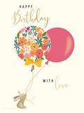 Birthday rabbit - birthday card