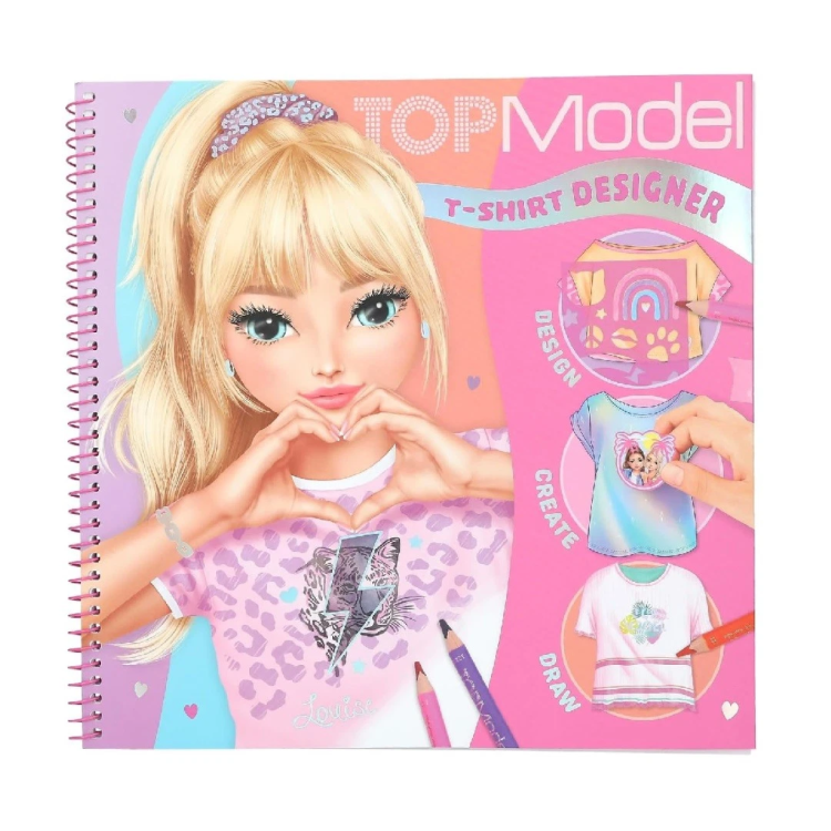 Top Model by Depesche T shirt Designer - Activity Book