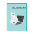 Happy Bir96698ty.... - Ken the cat birthday card