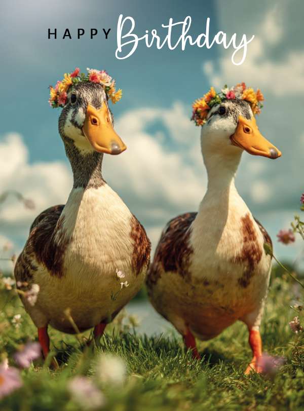 Happy Birthday, ducks.