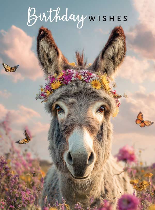 Happy Birthday, donkey