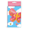 Thank you, snail & butterfly - pack of 8 notecards