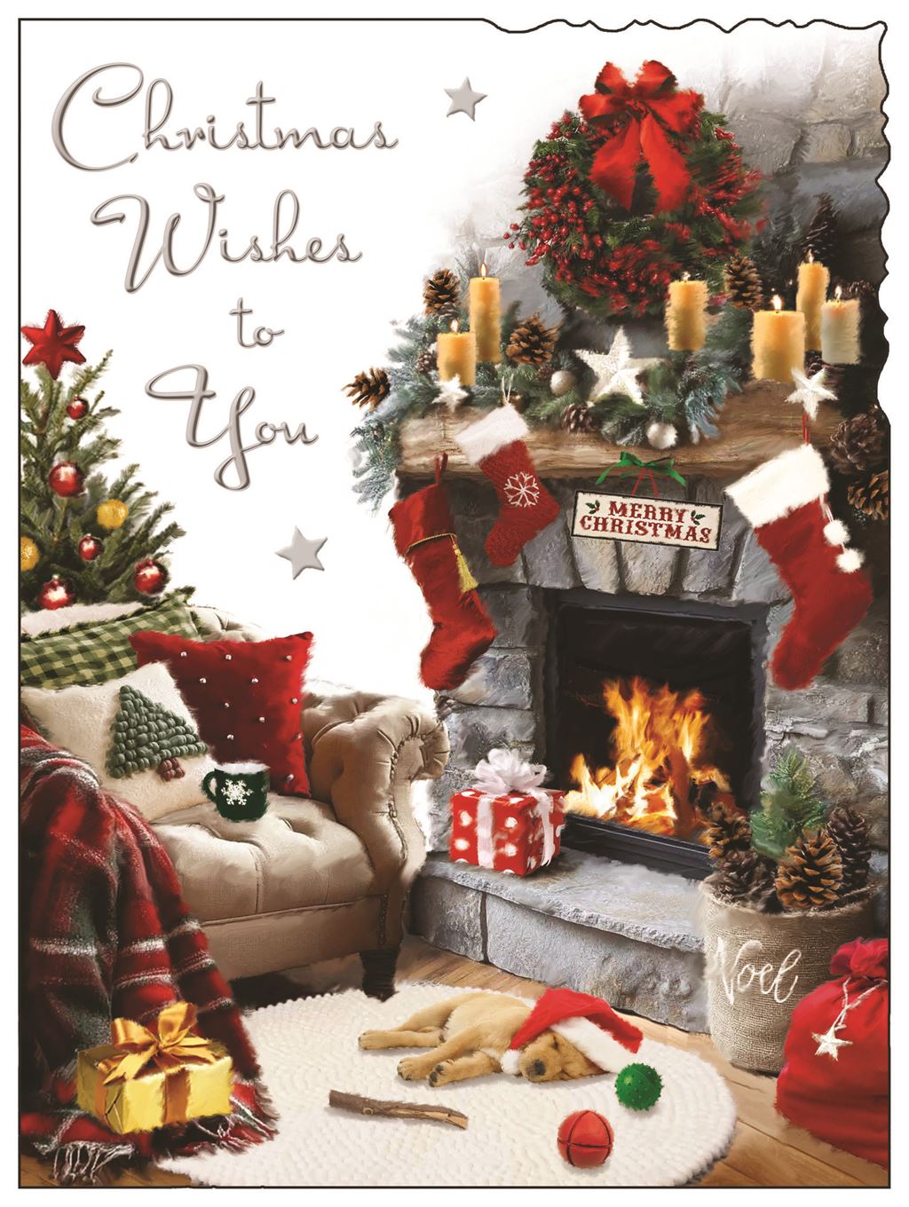 Christmas Wishes (living room) - Christmas Card