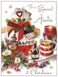 Auntie (christmas pud) - Christmas Card