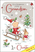 Grandson's 1st Christmas - Christmas Card