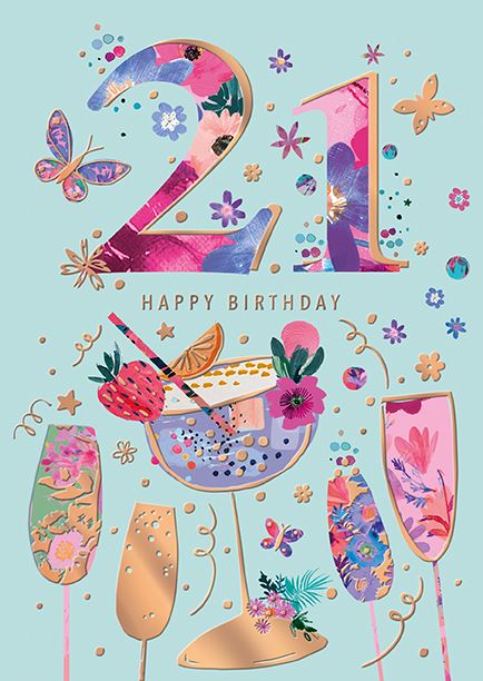 21 Happy Birthday cocktails