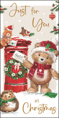 Just for You (postbox) - cute Christmas Money Wallet