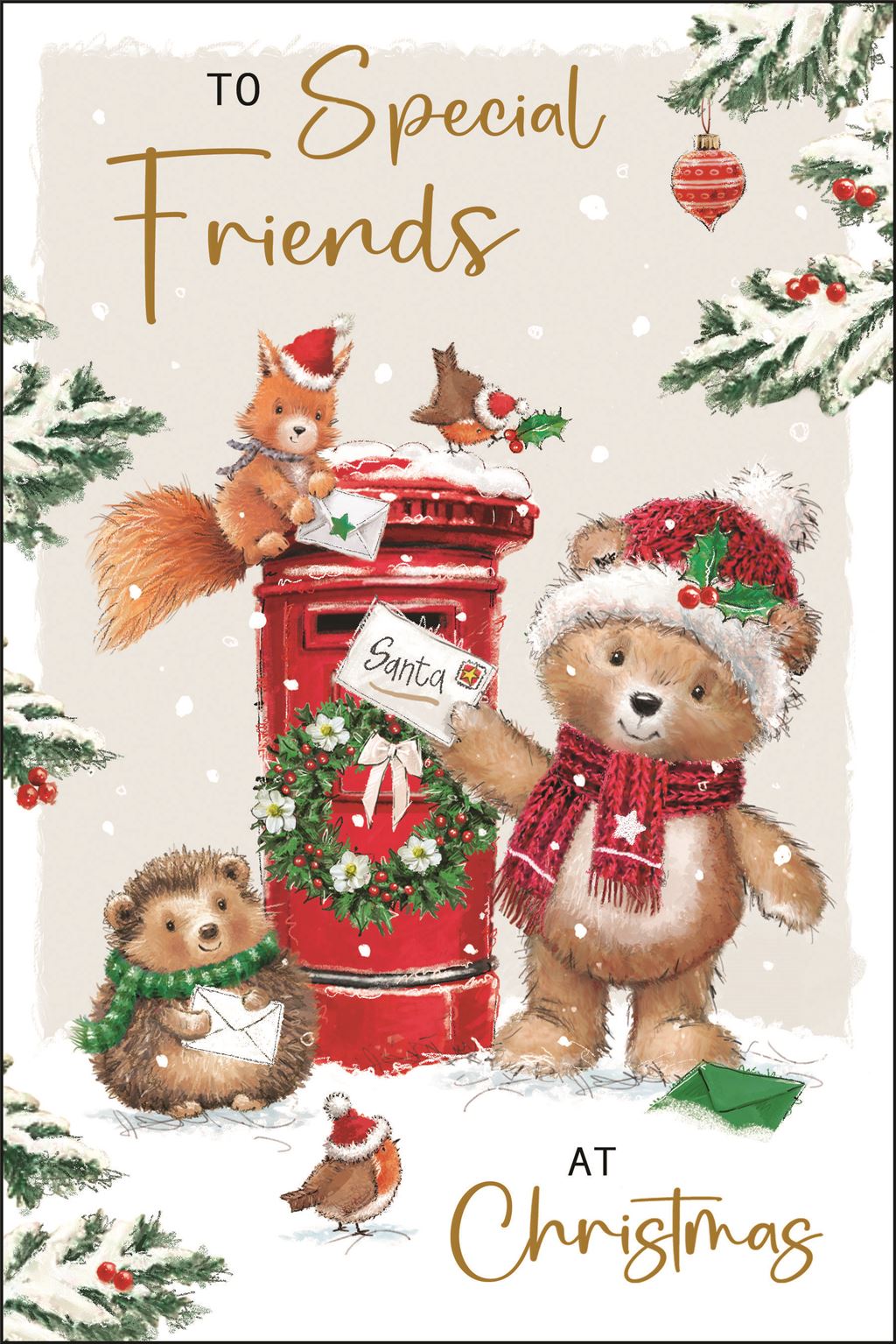 Special Friends (postbox) - Christmas Card