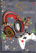 Son (headphones) - Christmas Card