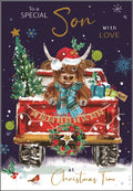 Son (highland cow) - Christmas Card