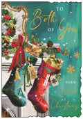 Both of You (stockings) - Christmas Card