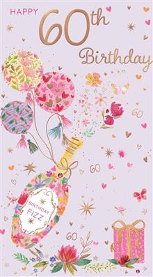 60th birthday card