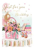 Just for you Birthday card