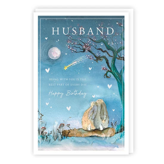 Love Country Husband - Birthday Card