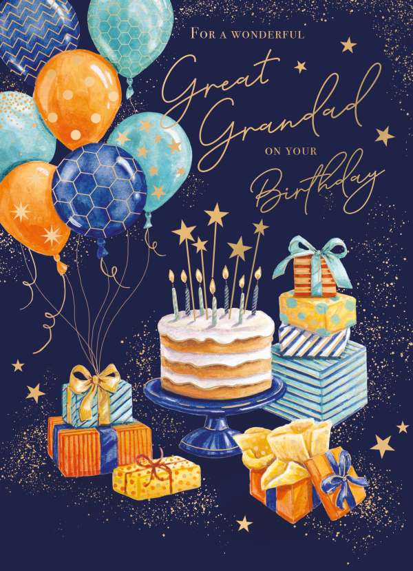 Great Grandad Birthday card