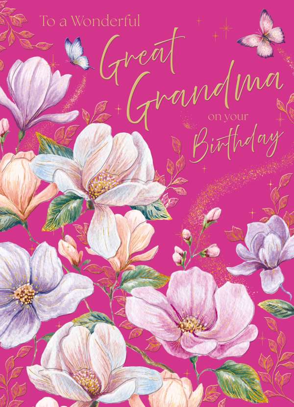 Great Grandma Birthday card