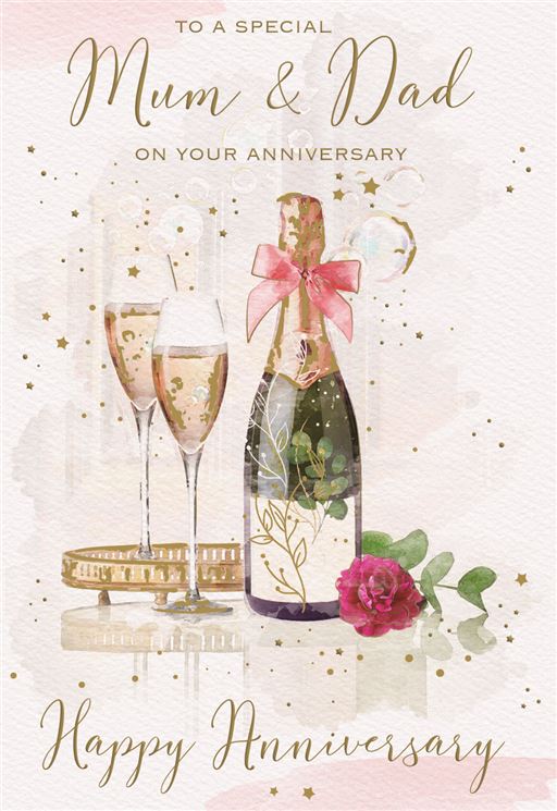 Special Mum and Dad - Anniversary card