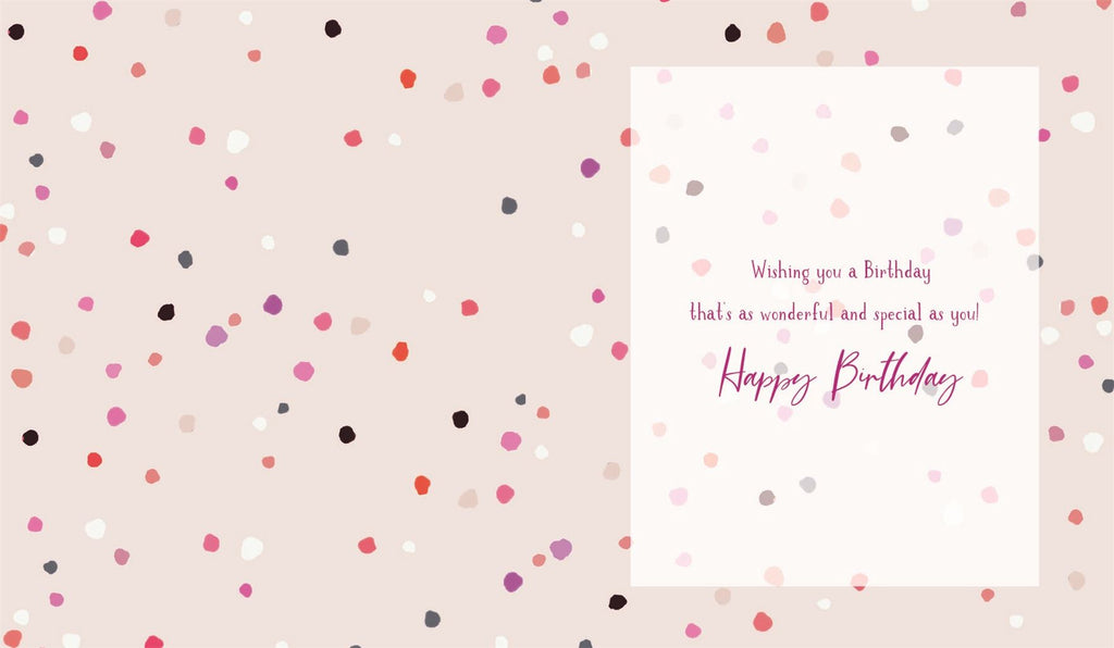 Daughter, celebrating you - Birthday card