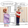 Make your mind up -  birthday comedy card