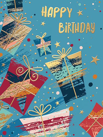 Happy Birthday (male) card