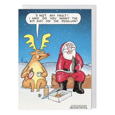 Kitkat OR Penguin? - Christmas Card