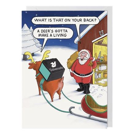 Deliveroody - Christmas Card