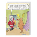 Curtains - Christmas Card