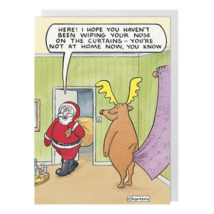 Curtains - Christmas Card