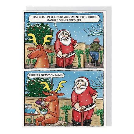 Allotment - Christmas Card