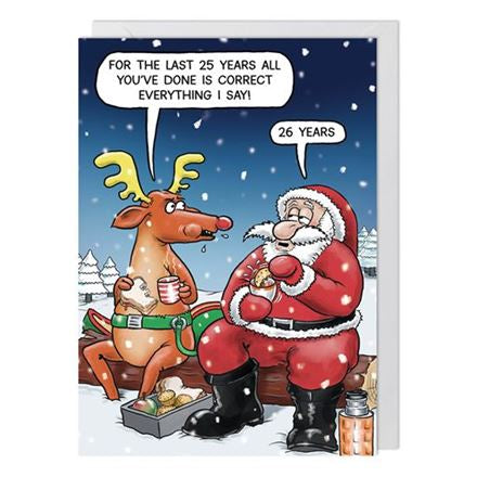 Correct Everything - Christmas Card