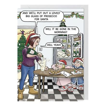Gone in the Morning - Christmas Card